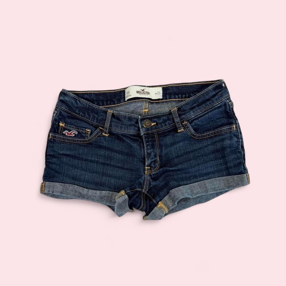 Vintage y2k Hollister mini denim jean shorts